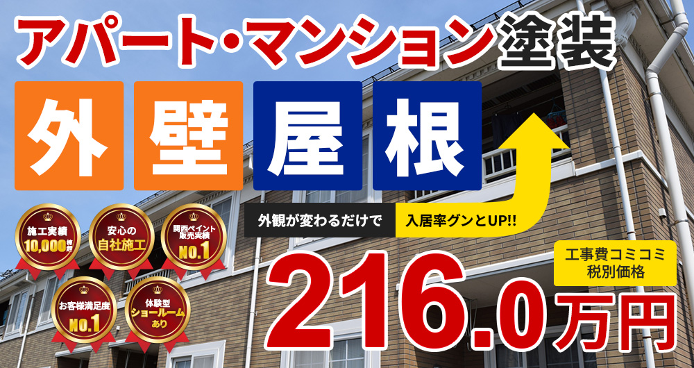 シリコンプラン塗装 216.00万円（税込237.60万円）