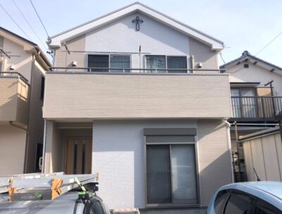 春日井市　Ｓ様　外壁塗装・屋根塗装・防水工事